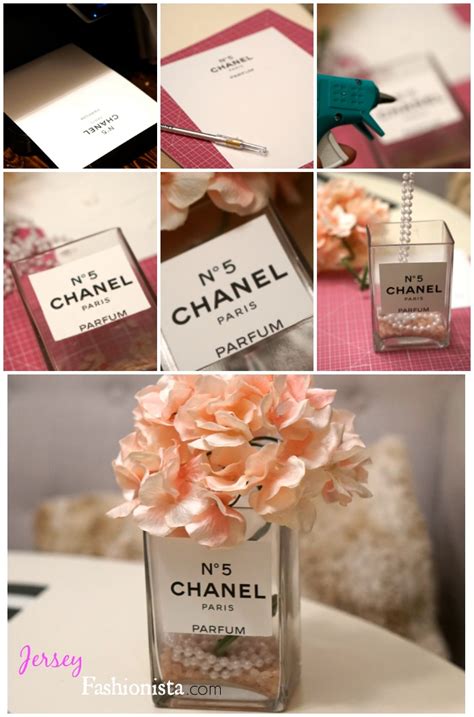 chanel no 5 vase diy|DIY .